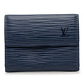 Louis Vuitton Epi L'Adoree Coin Case Card Miltille Blue Leather