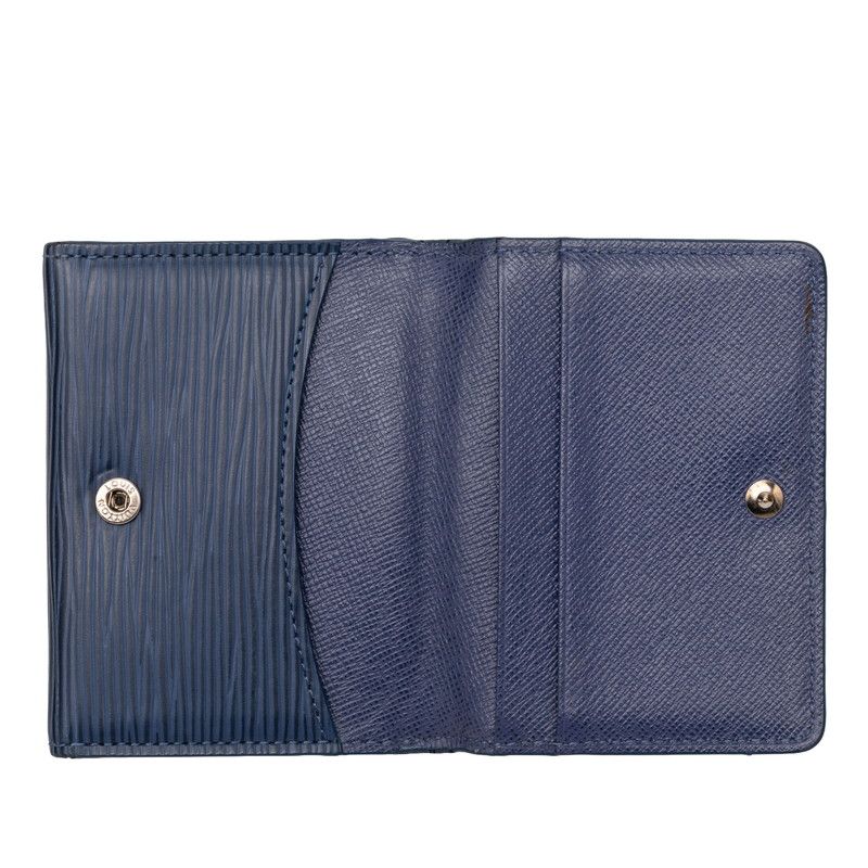 Louis Vuitton Epi L'Adoree Coin Case Card Miltille Blue Leather — view 4