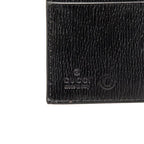 Gucci Logo Bifold Wallet Black Leather — view 6