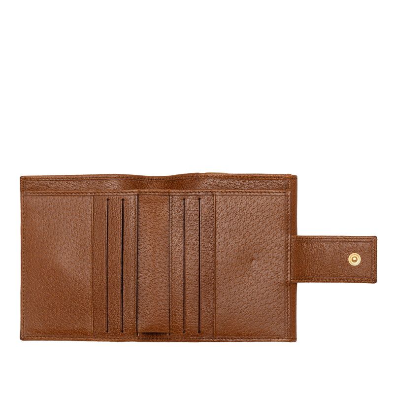 Gucci Bifold Wallet Brown Leather — view 4