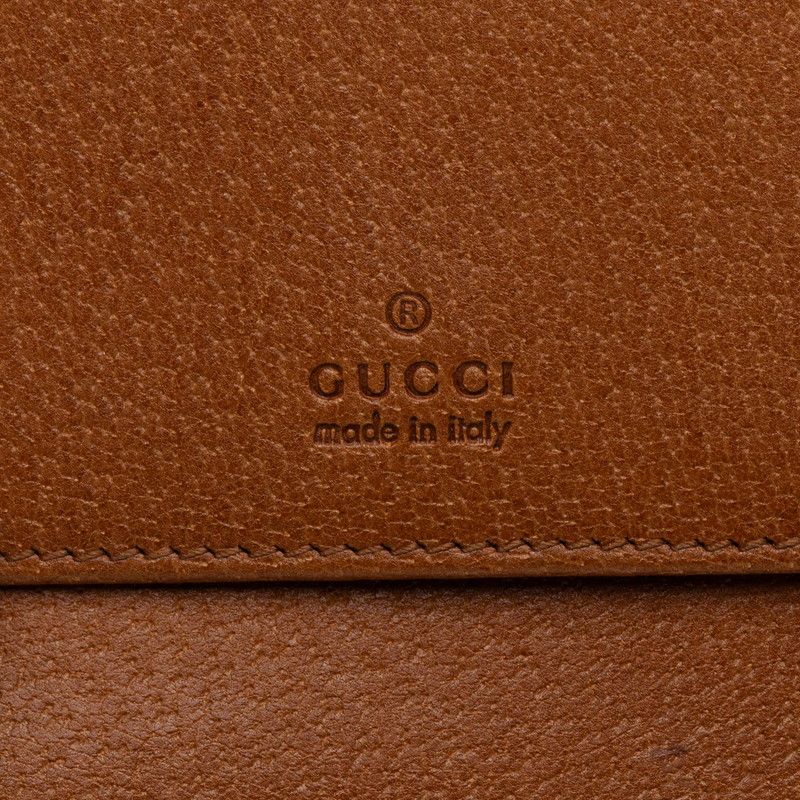 Gucci Bifold Wallet Brown Leather — view 6