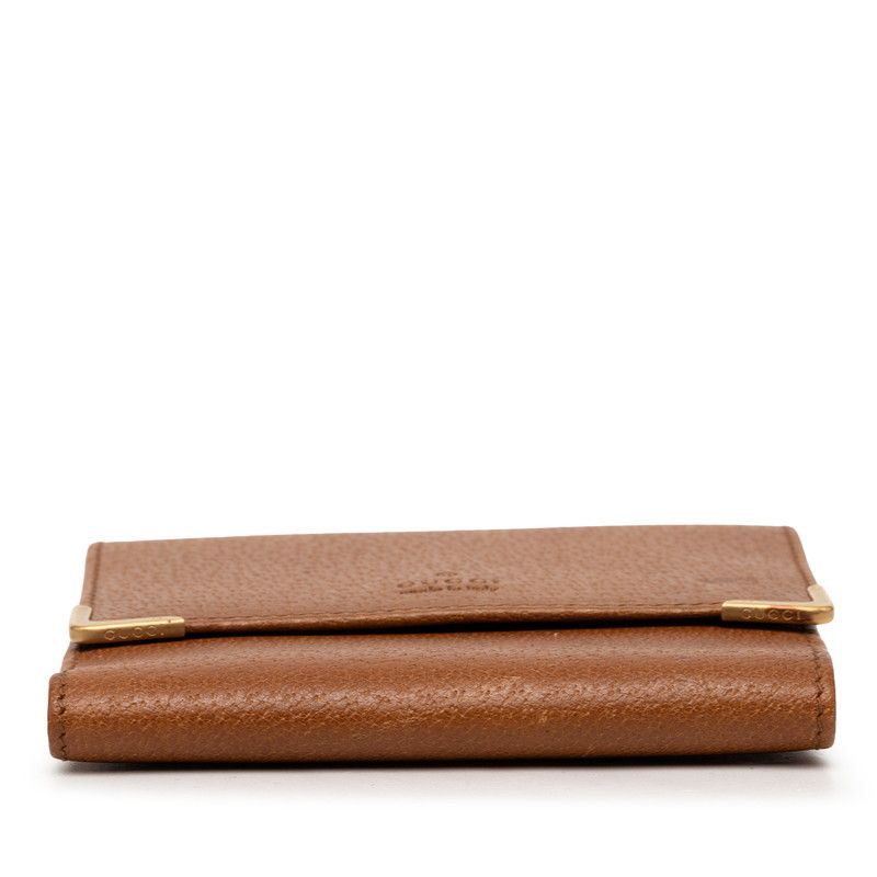 Gucci Bifold Wallet Brown Leather — view 3