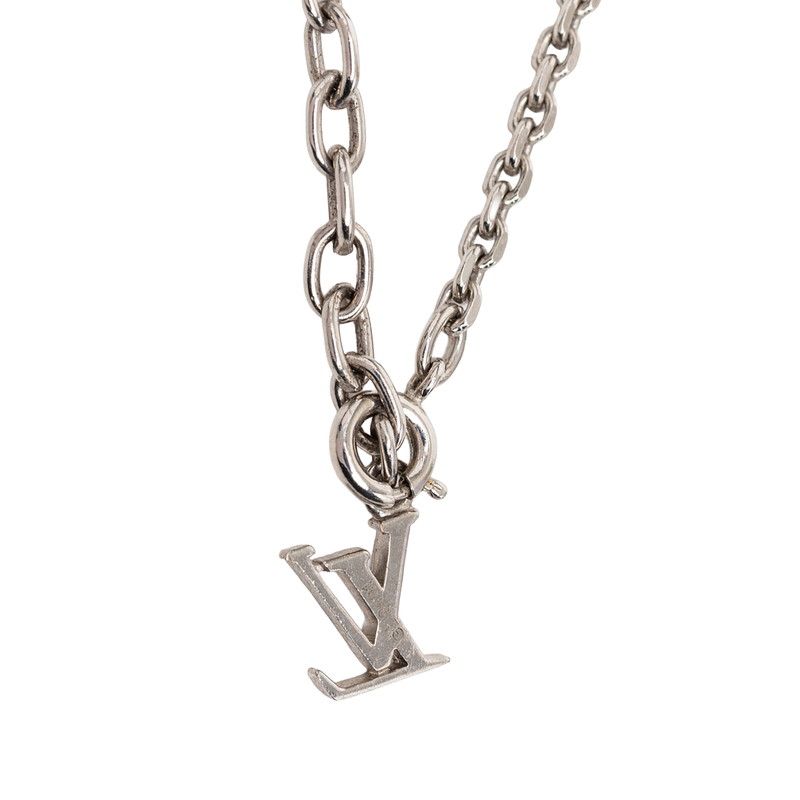 Louis Vuitton Bracelet Gambling Silver Black Metal — view 4