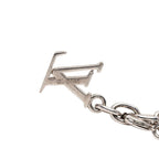 Louis Vuitton Bracelet Gambling Silver Black Metal — view 5
