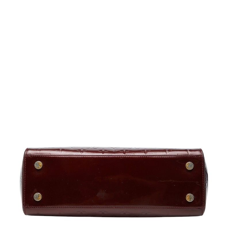 Louis Vuitton Monogram Vernis Blair MM 2-Way Shoulder Bag Rouge Fauvist Wine — view 3