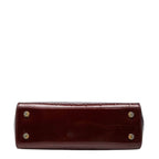 Louis Vuitton Monogram Vernis Blair MM 2-Way Shoulder Bag Rouge Fauvist Wine — view 3