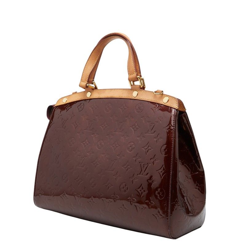 Louis Vuitton Monogram Vernis Blair GM Handbag Rouge Fauvist Wine Red Patent — view 2