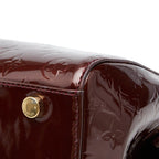 Louis Vuitton Monogram Vernis Blair GM Handbag Rouge Fauvist Wine Red Patent — view 4