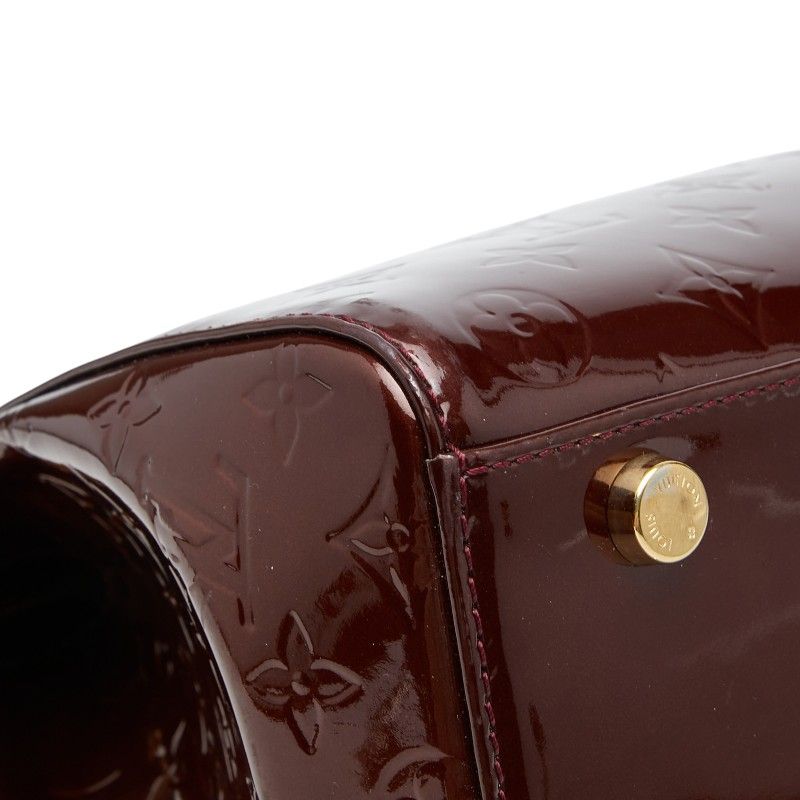 Louis Vuitton Monogram Vernis Blair GM Handbag Rouge Fauvist Wine Red Patent — view 5