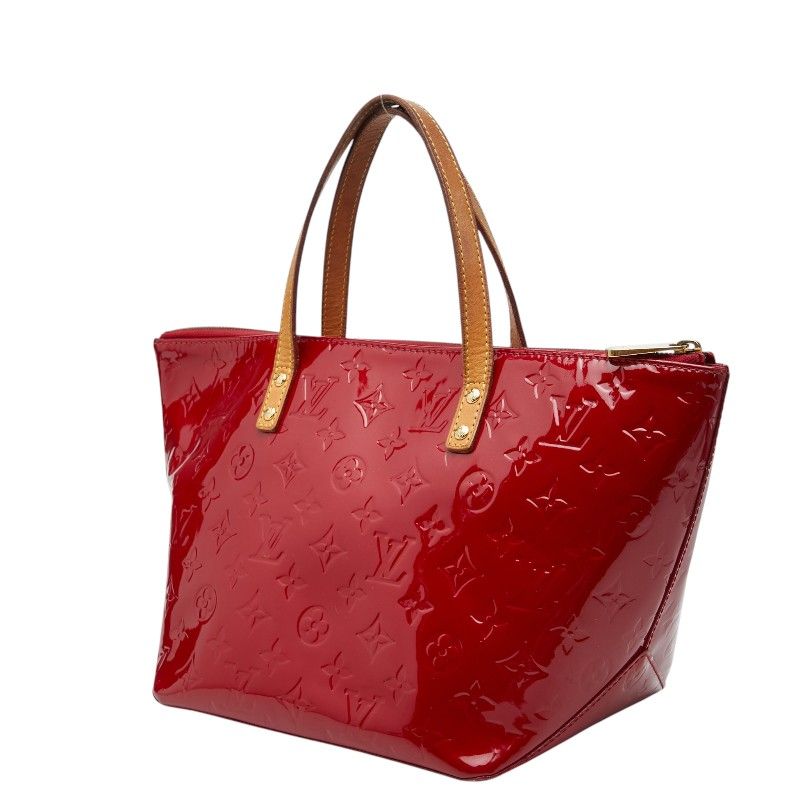 Louis Vuitton Monogram Vernis Bellevue PM Handbag Pomme D'amour Red Patent — view 2