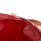 Louis Vuitton Monogram Vernis Rosewood Avenue Handbag Pomme D'amour Red Patent — view 6