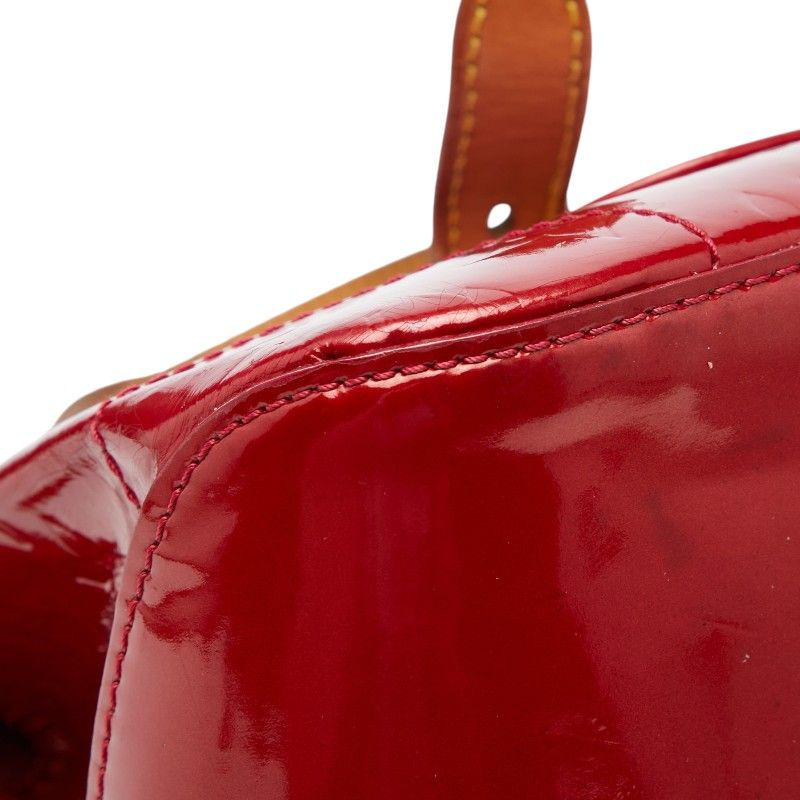Louis Vuitton Monogram Vernis Rosewood Avenue Handbag Pomme D'amour Red Patent — view 5