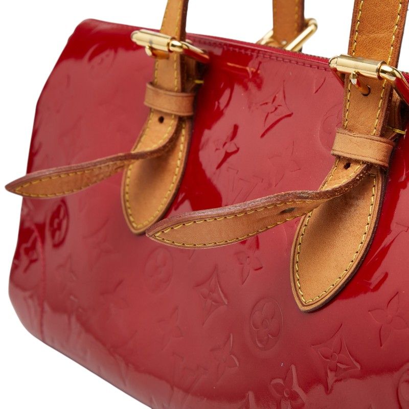 Louis Vuitton Monogram Vernis Rosewood Avenue Handbag Pomme D'amour Red Patent — view 4