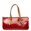 Louis Vuitton Monogram Vernis Rosewood Avenue Handbag Pomme D'amour Red Patent