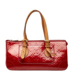Louis Vuitton Monogram Vernis Rosewood Avenue Handbag Pomme D'amour Red Patent