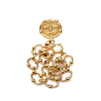 Chanel CC Logo Chain Bracelet Gold Plated — view 3