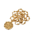 Chanel CC Logo Chain Bracelet Gold Plated