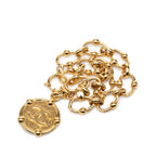 Chanel CC Logo Chain Bracelet Gold Plated