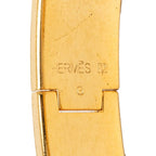 Hermes Click PM Bangle Gold Black Plated Enamel 1- Bracelet — view 5