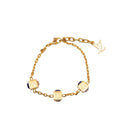 Louis Vuitton Bracelet Gambling Gold Purple Plated