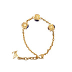 Louis Vuitton Bracelet Gambling Gold Purple Plated — view 3