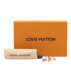 Louis Vuitton Book le Doreil Blue Ming Earrings Gold Plated — view 4