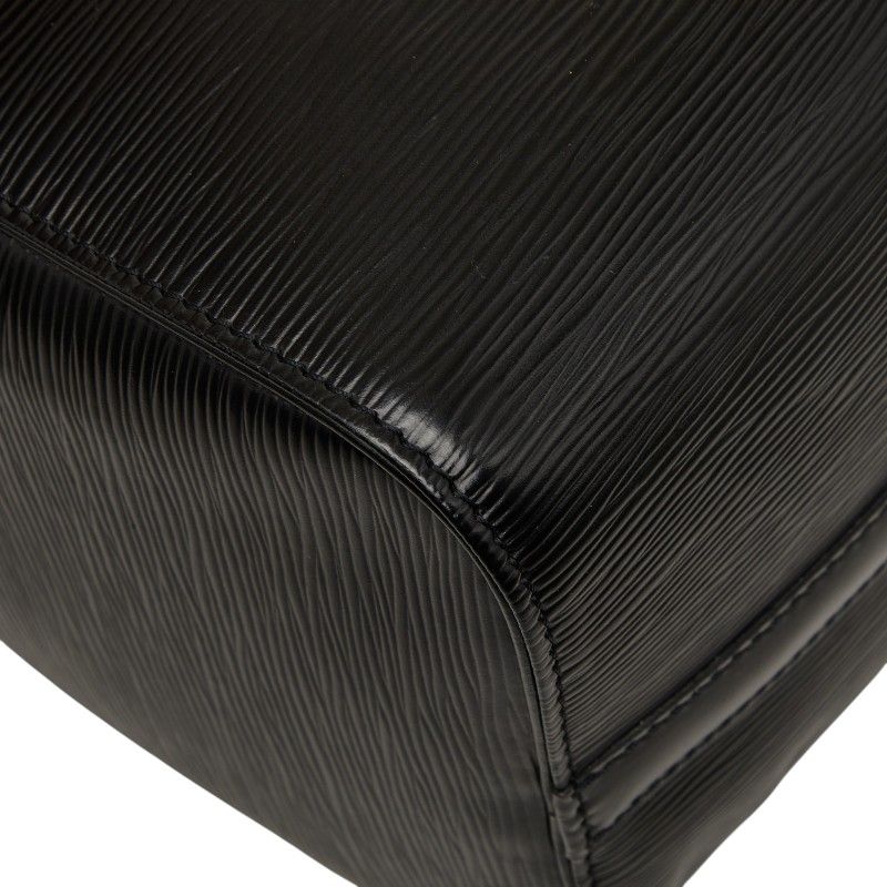 Louis Vuitton Epi Speedy 30 Mini Boston Bag Noir Black Leather — view 5
