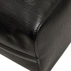 Louis Vuitton Epi Speedy 30 Mini Boston Bag Noir Black Leather — view 8