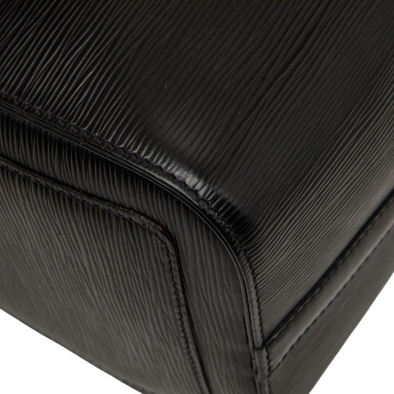 Louis Vuitton Epi Speedy 30 Mini Boston Bag Noir Black Leather — view 7