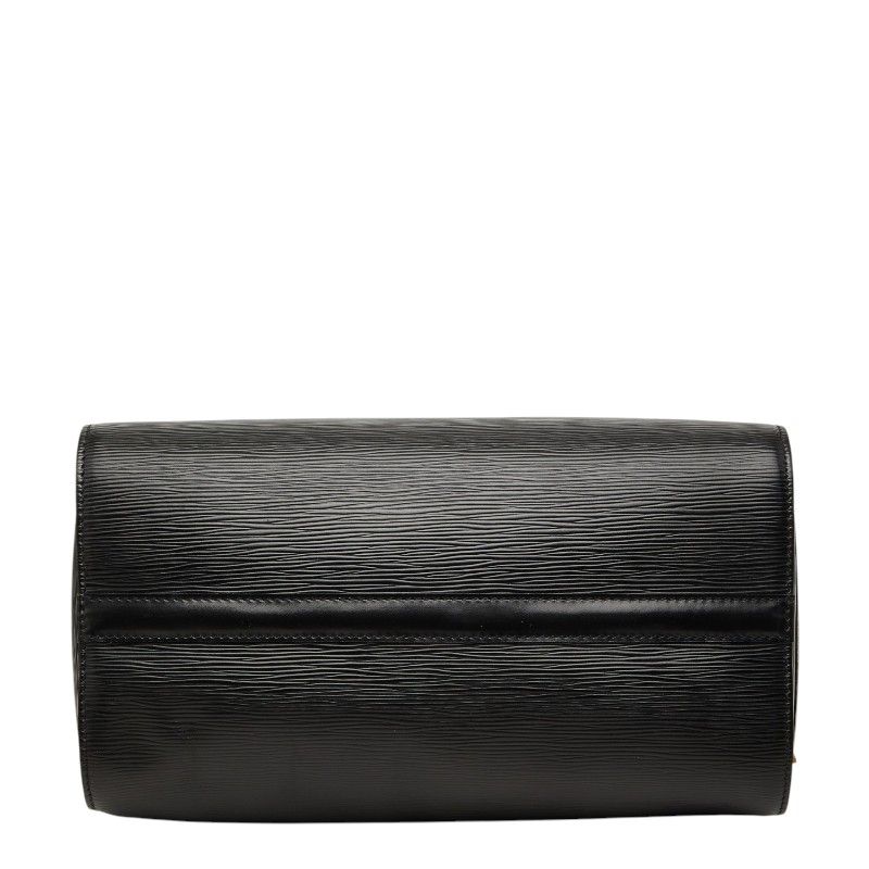 Louis Vuitton Epi Speedy 30 Mini Boston Bag Noir Black Leather — view 3