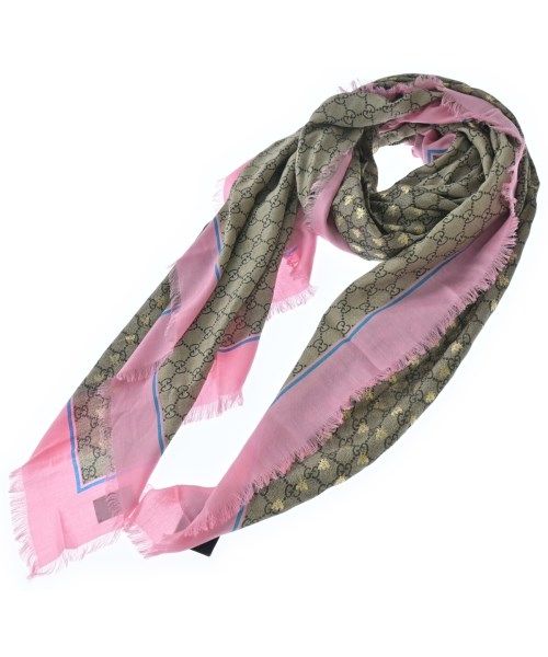 Gucci Shawl Scarf Gray
