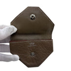 Hermes Coin Purse Levain Quatre Leather Case Gray — view 5