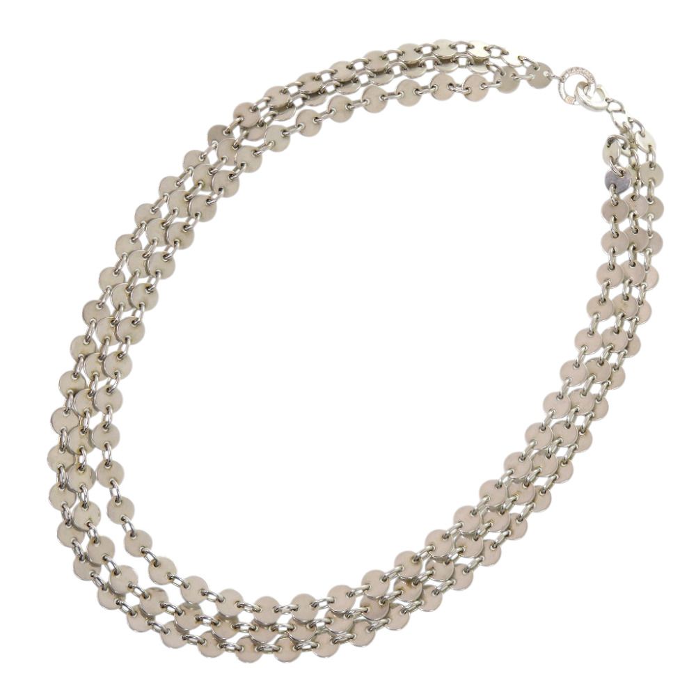 Hermes Confetti Vintage 925 Sterling Silver Necklace — view 2