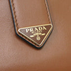 Prada City Cover Leather Brown Wallet — view 9