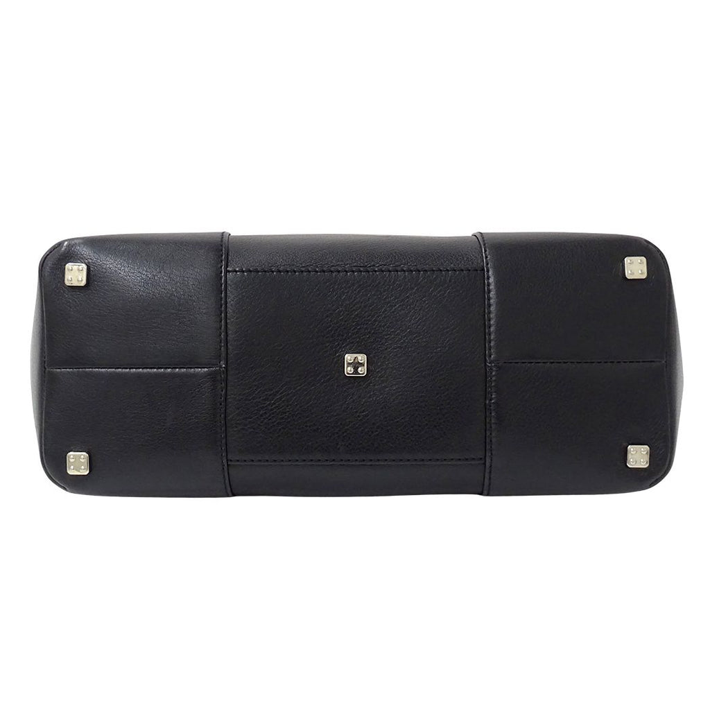 Loewe Bag Handbag Justa Leather Black — view 3