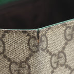 Gucci GG Supreme Leather Tote Shoulder Business Document Brown — view 8