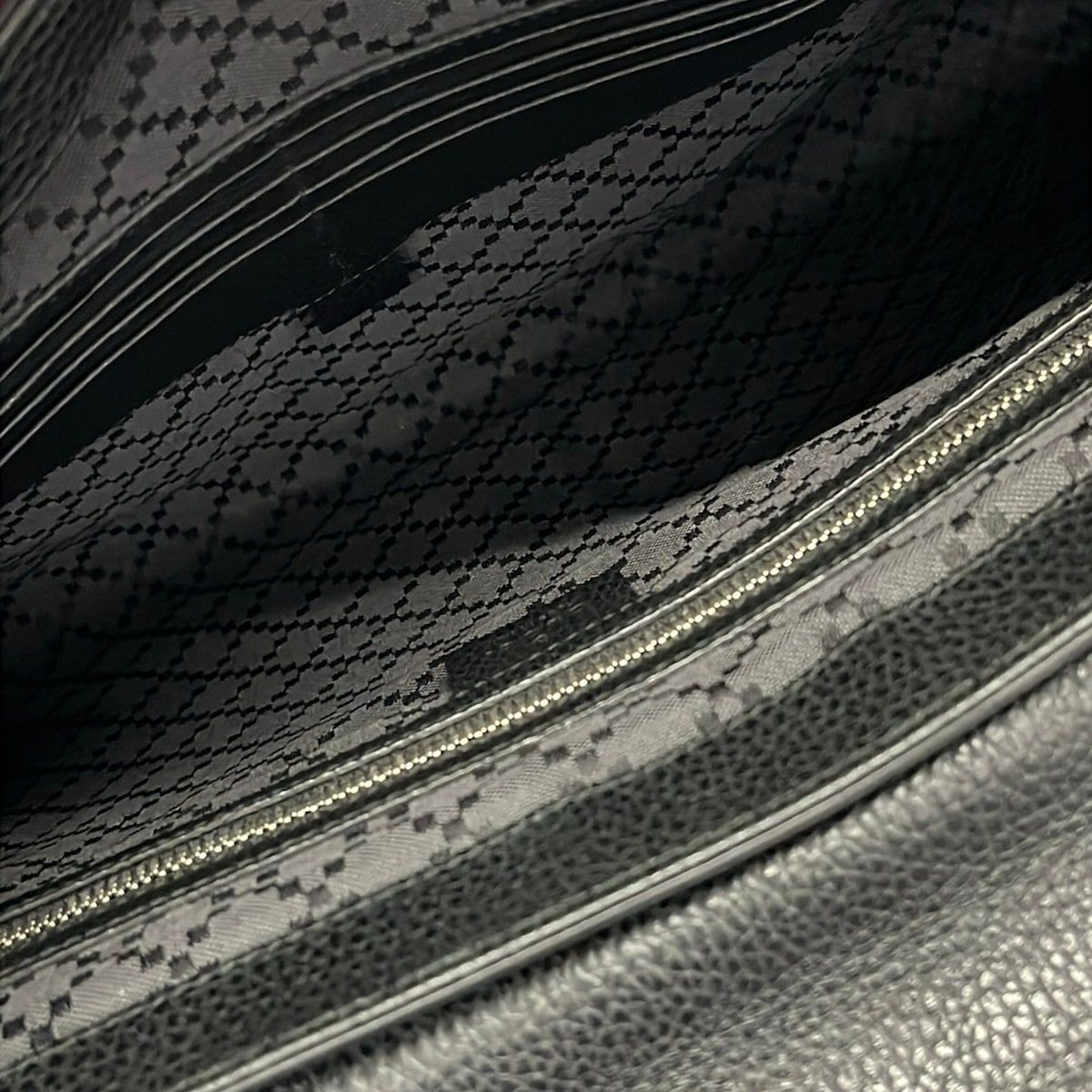 Gucci Second Bag Black Leather — view 7