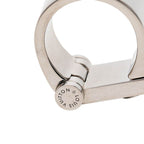 Louis Vuitton Monogram Logo Hinge Lock M Silver Metal 1 Ring — view 4