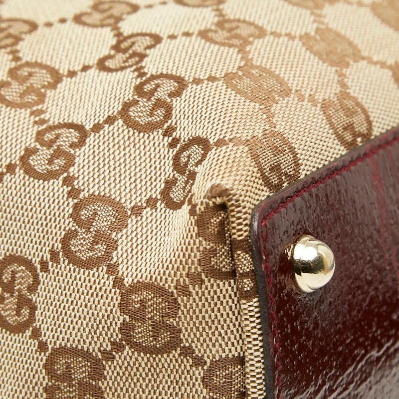 Gucci GG Canvas Tote Brown — view 7