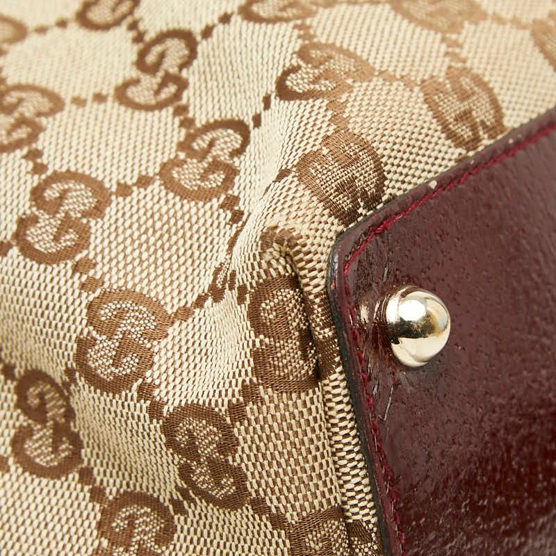 Gucci GG Canvas Tote Brown — view 5