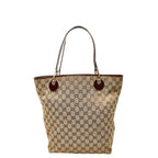 Gucci GG Canvas Tote Brown