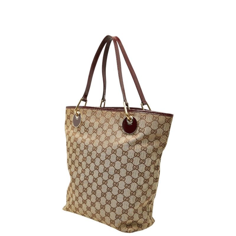 Gucci GG Canvas Tote Brown — view 2
