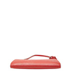 Louis Vuitton Epi Pochette Pouch Handbag Castilian Red Leather — view 3