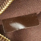 Louis Vuitton Damier Brooklyn MM Crossbody Shoulder Bag Brown Leather — view 9