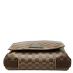 Louis Vuitton Damier Brooklyn MM Crossbody Shoulder Bag Brown Leather — view 3