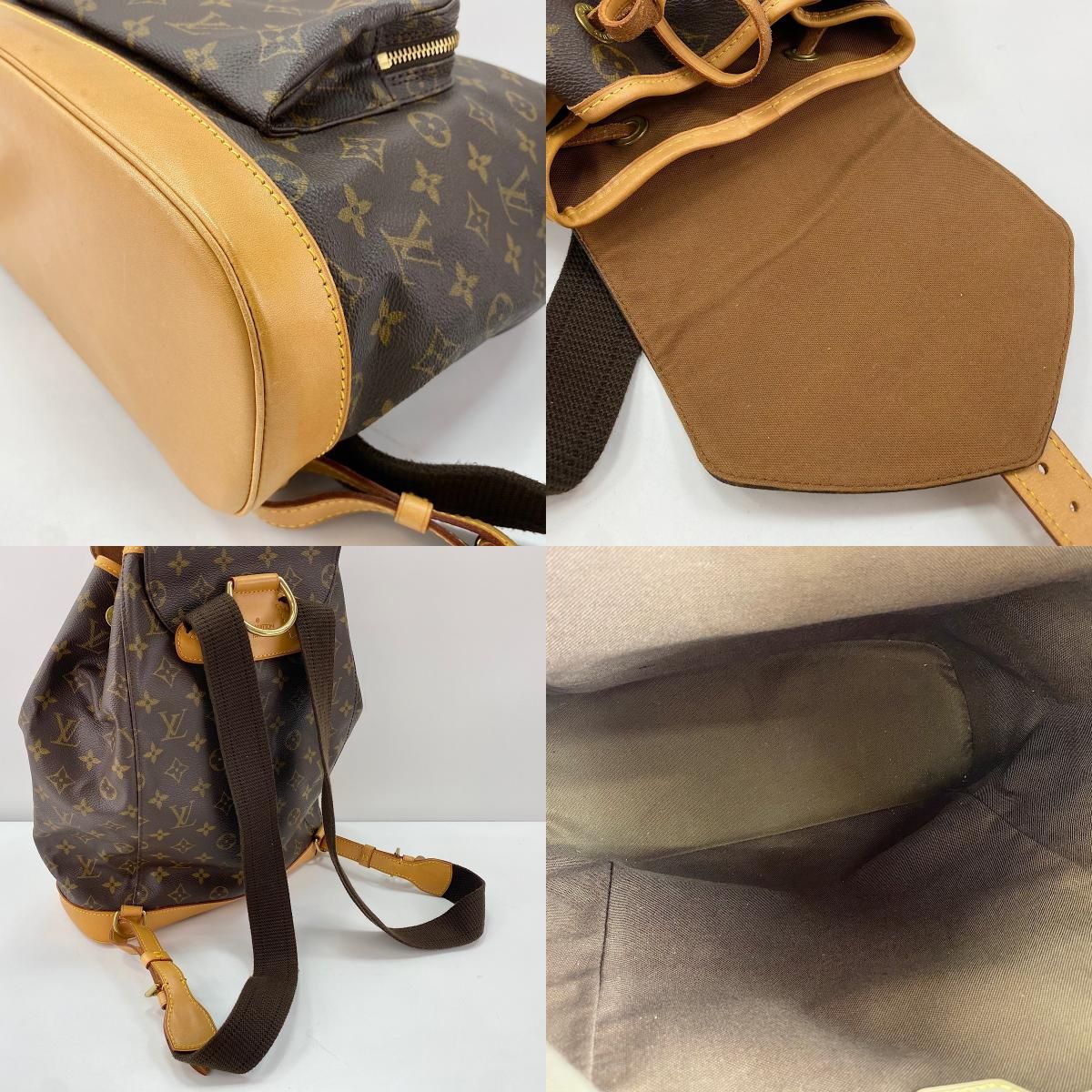 Louis Vuitton Backpack Montsouris GM — view 9