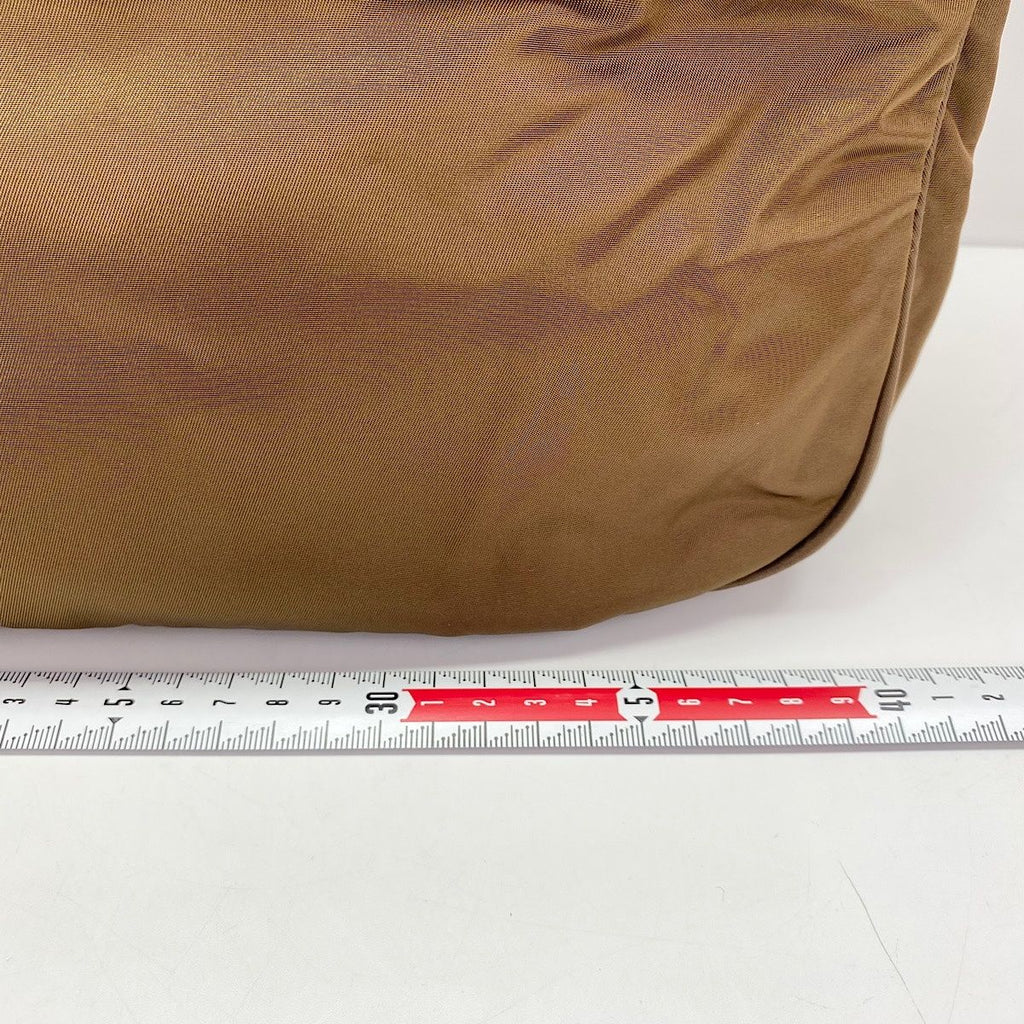 Prada Tote Tessuto Brown — view 4