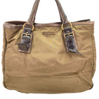 Prada Tote Tessuto Brown — view 2