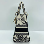 Dior Handbag Lady Embroidery 2-Way — view 5