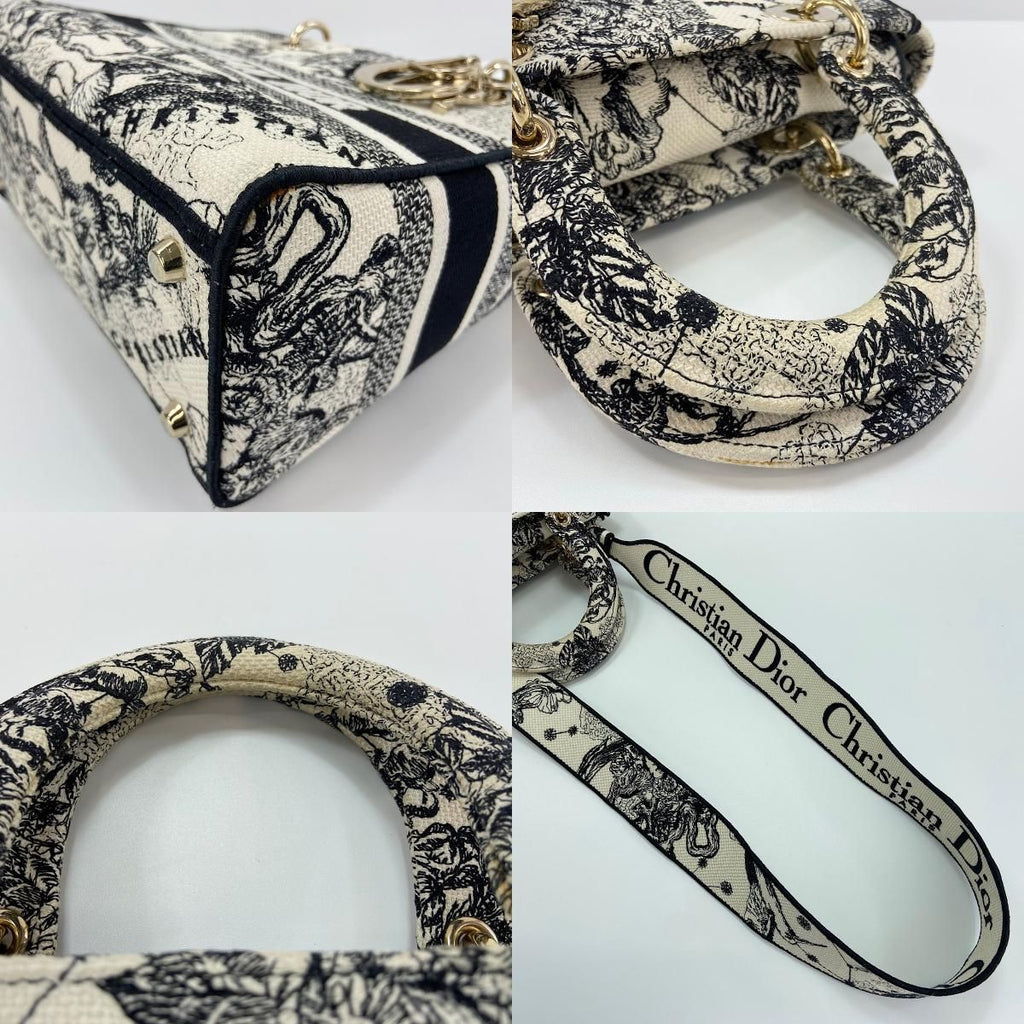 Dior Handbag Lady Embroidery 2-Way — view 9